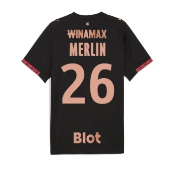 Billige Fotballdrakt Stade Rennais Quentin Merlin #26 Replika Tredjedrakt 2025-26 Kortermet